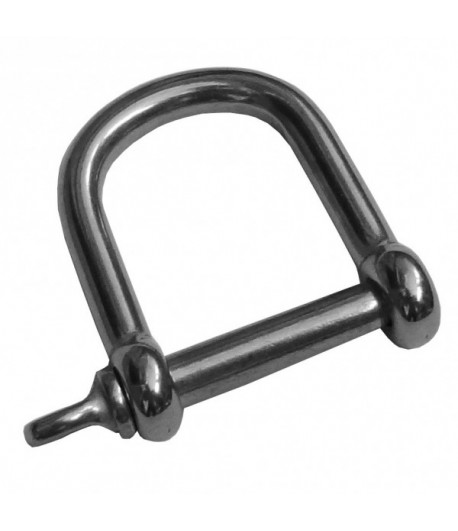 Szekla nierdzewna kuta 8 szeroka 28/32 mm 