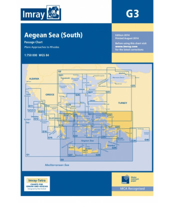 Mapa IMRAY G 3 - Egejskie Południe