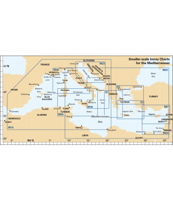 Mapa IMRAY M14 - Barcelona, Bouches