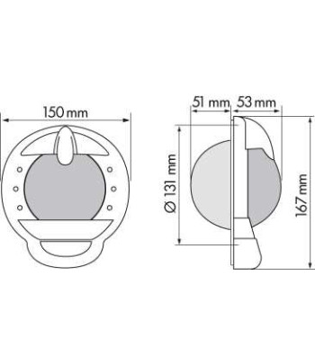 Kompas CONTEST-101 WRC biały