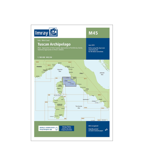 Mapa IMRAY M45 - Wyspy Toskańskie, Elba