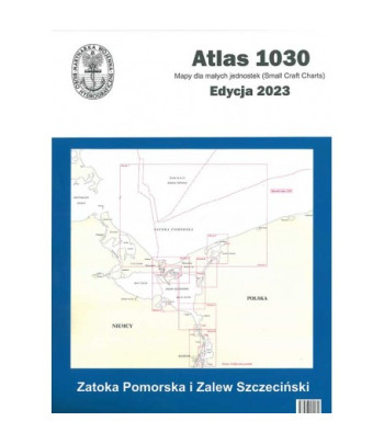 Mapy Zatoka Pomorska i Zalew Szczeciński - Atlas 1030