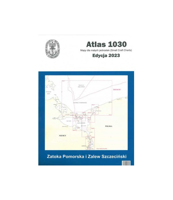 Mapy Zatoka Pomorska i Zalew Szczeciński - Atlas 1030