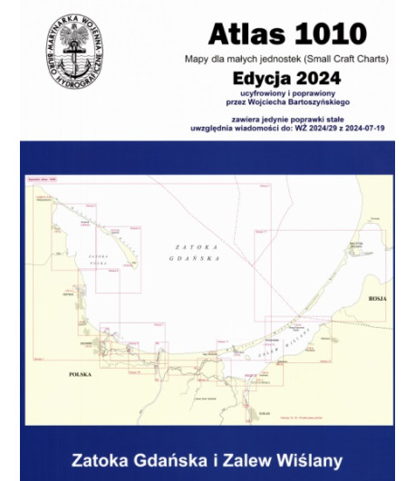 Mapy Atlas 1010 - Zatoka Gdańska i Zalew Wiślany