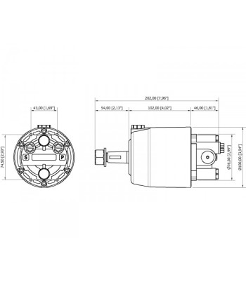 Pompa Hydrauliczna GM0-MRA CUB17 BLACK