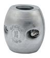 Anoda na wał 25mm NUT