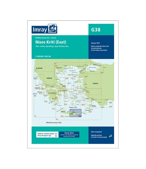 Mapa IMRAY G38 - Kreta Wschodnia