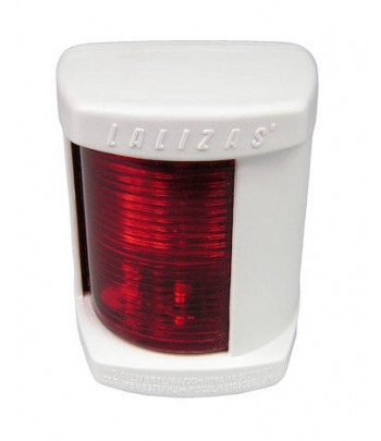 Lampa LALIZAS C12 czerwona 112,5 stopnia 30102 biała obudowa